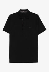 Etro Pegaso Embroidered Polo T-shirt Black MRMD0005-AC274 N0000
