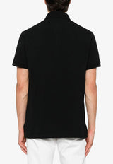 Etro Pegaso Embroidered Polo T-shirt Black MRMD0005-AC274 N0000