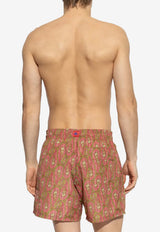 Etro Paisley Print Swim Shorts Multicolor MRPB0001-99SAST4 X0870