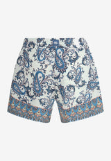 Etro Paisley Print Swim Shorts Multicolor MRPB0002-99SPSG3 X0880