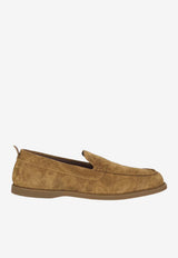 Etro Paisley Jacquard Suede Loafers Camel MS4N0001-AP444 M0464