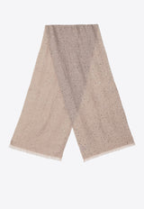 Brunello Cucinelli Cashmere and Silk Scarf MSC915019WO/P_CUCIN-C9609 MSC915019WO/P_CUCIN-C9609_100-U