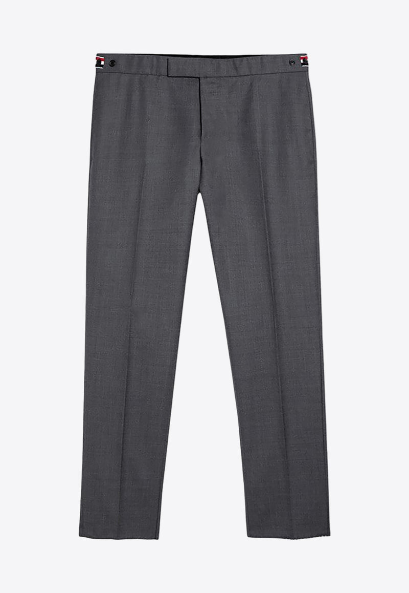 Thom Browne Tailored Slim Wool Pants Gray MTC159A00626/P_THOMB-035