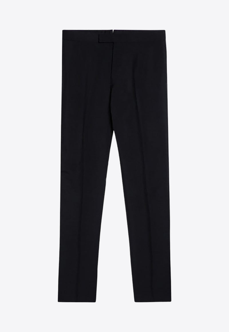 Thom Browne Tailored Slim Wool Pants Black MTC224B02872/P_THOMB-001