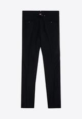 Thom Browne Tailored Slim Wool Pants Black MTC224B02872/P_THOMB-001