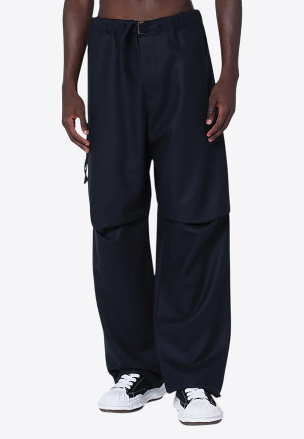 DARKPARK Wool Track Pants Blue MTR09FAW02/R_DARKP-0051