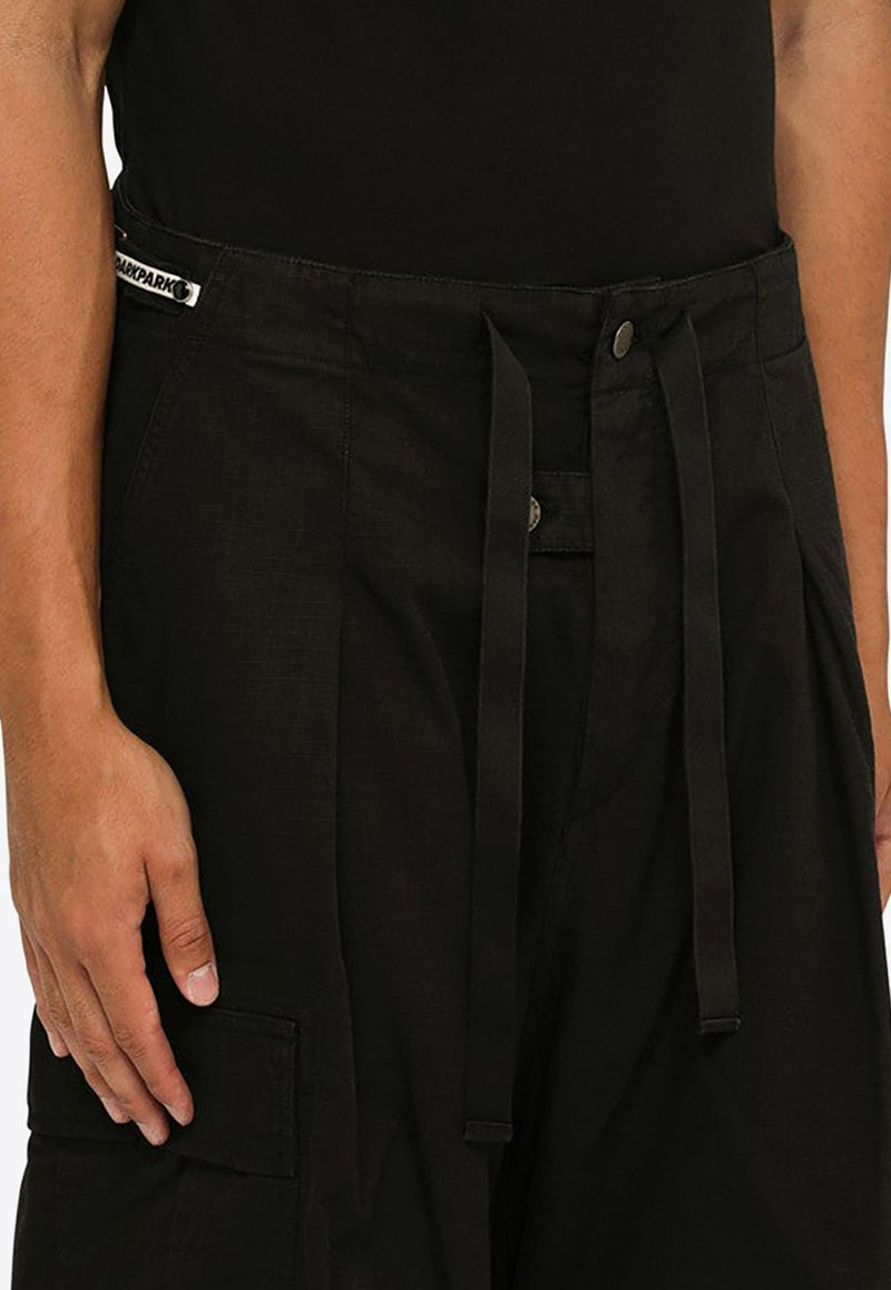 DARKPARK Joseph Ripstop Cargo Pants Black MTR15FAP07/N_DARKP-0099