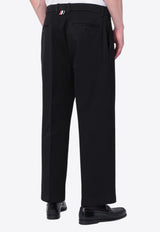 Thom Browne Classic Straight-Leg Pants Black MTU335WF0576/R_THOMB-001