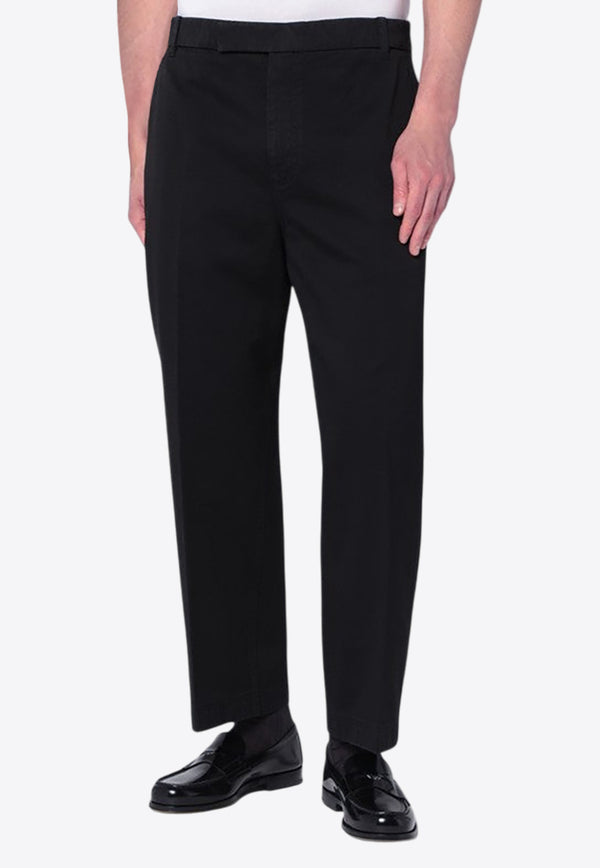 Thom Browne Classic Straight-Leg Pants Black MTU335WF0576/R_THOMB-001