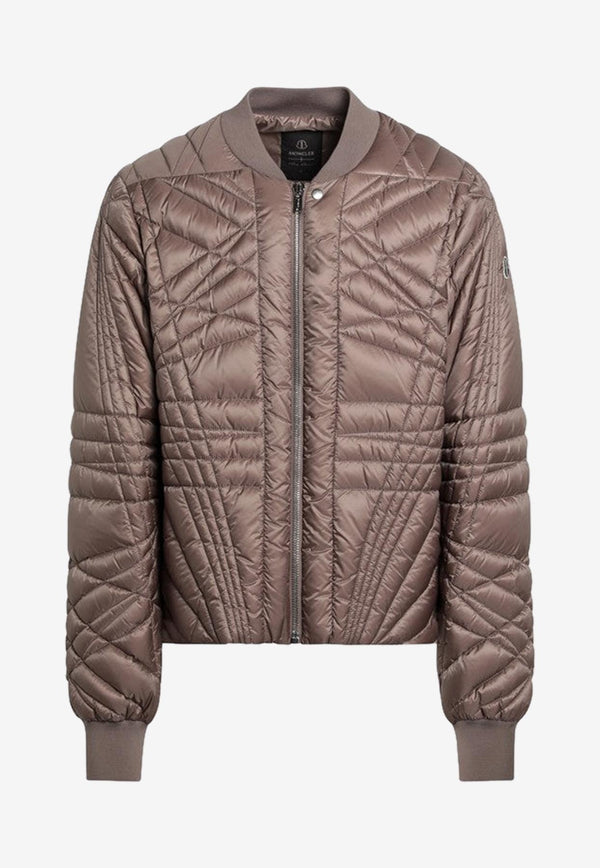 Moncler + Rick Owens Quilted Radiance Down Jacket Gray MU02D1A10M4424/P_RICKO-25U