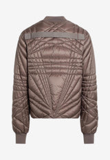 Moncler + Rick Owens Quilted Radiance Down Jacket Gray MU02D1A10M4424/P_RICKO-25U