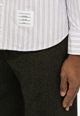 Thom Browne Striped Oxford Shirt MWL301OF0525/O_THOMB-035