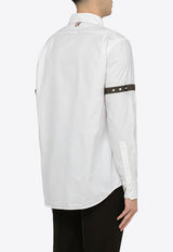Thom Browne Long-Sleeved Buttoned Shirt MWL393OF0313/O_THOMB-100