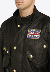 Barbour Logo Field Jacket Black MWX0068MWX/N_BARBO-BK91
