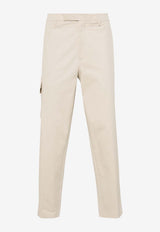 Neil Barrett Nate Tapered-Leg Cargo Pants Beige MY30117A-Y021BEIGE