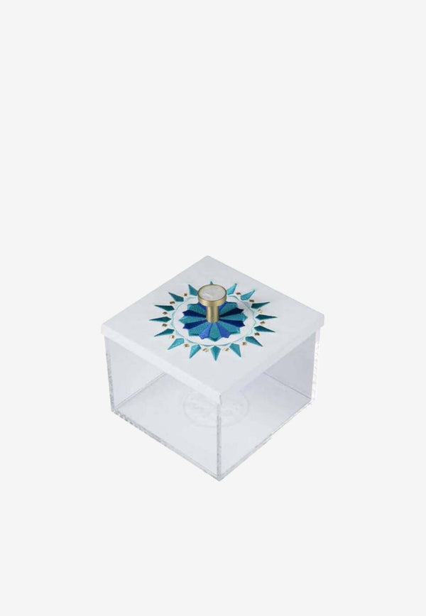 Stitch Mini Square-Shaped Arabesque Box  Multicolor P10070