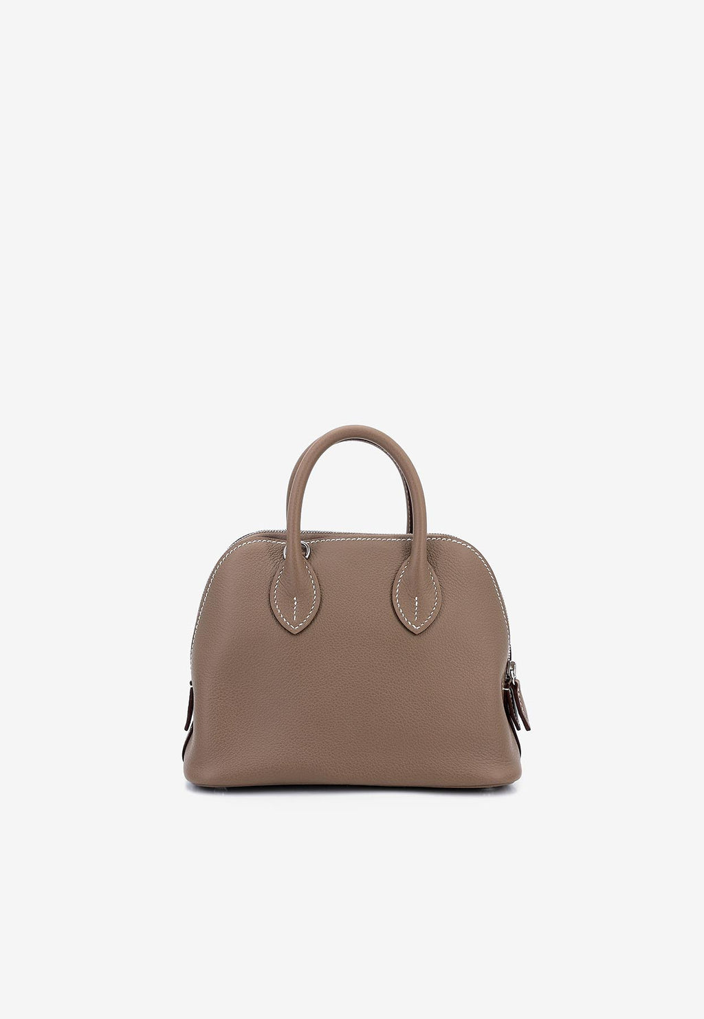 Mini Bolide 1923 in Etoupe Evercolor Leather with Palladium