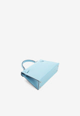 Hermès Mini Kelly II 20 in Bleu du Nord Madame Leather with Palladium Hardware