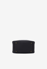 Hermès Mini Lindy 20 in Caban Clemence Leather with Gold Hardware