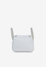 Hermès Mini Lindy 20 II Touch in Gris Pale Swift and Beton Matte Alligator with Gold Hardware