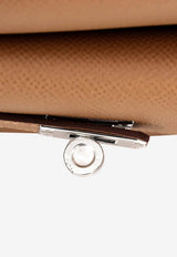 Mini Kelly 20 En Desordre in Biscuit Epsom Leather with Palladium Hardware