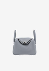 Mini Lindy II in Gris Pantin Clemence with Palladium Hardware