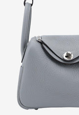 Mini Lindy II in Gris Pantin Clemence with Palladium Hardware