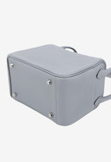 Mini Lindy II in Gris Pantin Clemence with Palladium Hardware
