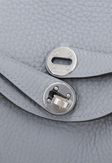 Mini Lindy II in Gris Pantin Clemence with Palladium Hardware