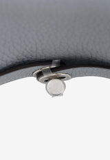 Mini Lindy II in Gris Pantin Clemence with Palladium Hardware