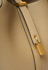 Picotin Lock 18 in Trench Clemence with Gold Hardware