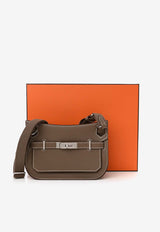Mini Jypsiere in Etoupe Evercolor Leather with Palladium Hardware