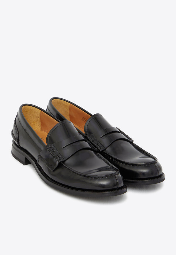 Church's Pembrey W5 Calf Leather Loafers Black DD0082-9EM-F0AAB