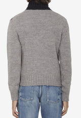 Dolce & Gabbana Bi-Color Wool Sweater GXR14T-JFMM7-S9000 Multicolor