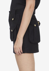 Dolce & Gabbana Cargo Mini Skirt F4COQT-FU6Z0-N0000 Black