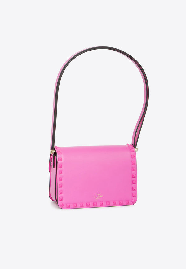 Valentino Small Rockstud 23 Shoulder Bag Pink 3W2B0M42-AZS-UWT