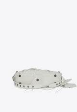 Balenciaga Small Le Cagole Shoulder Bag White 671307-1VG9Y-9104