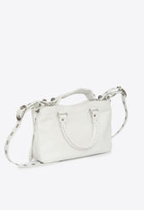 Balenciaga XS Neo Cagole Shoulder Bag White 751521-1VG9Y-9104