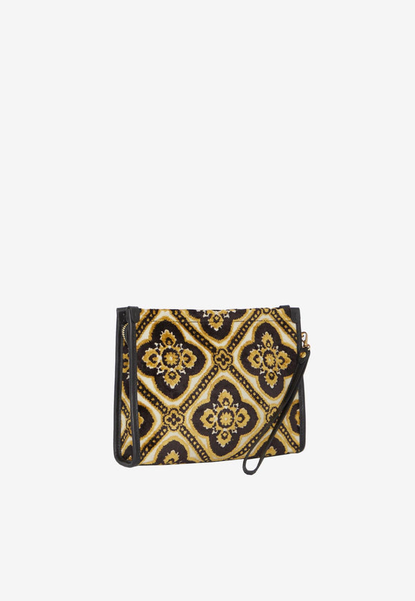 Etro Logo-Embroidered Love Trotter Pouch 1H784-7108-001