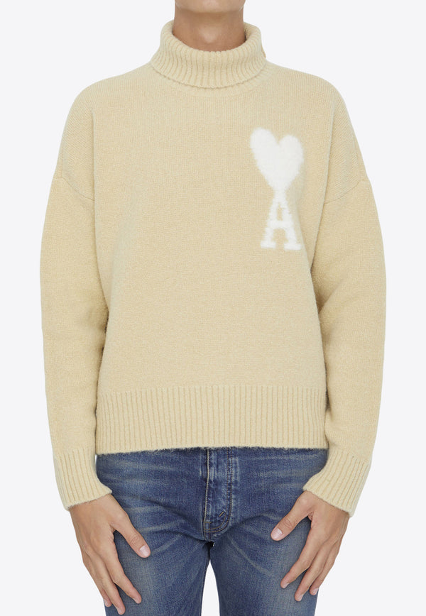 AMI PARIS Ami de Coeur Alpaca Wool Sweater UKS425-KN0032-719