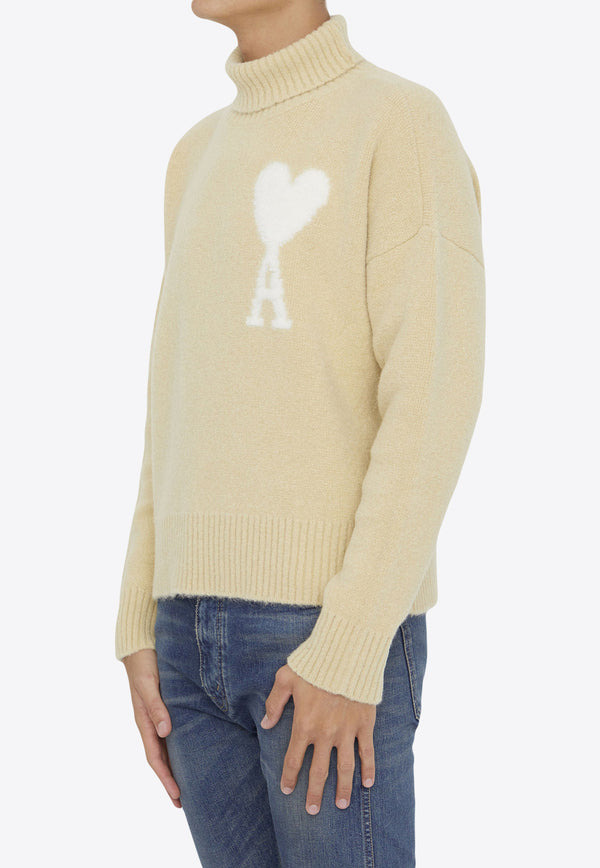 AMI PARIS Ami de Coeur Alpaca Wool Sweater UKS425-KN0032-719