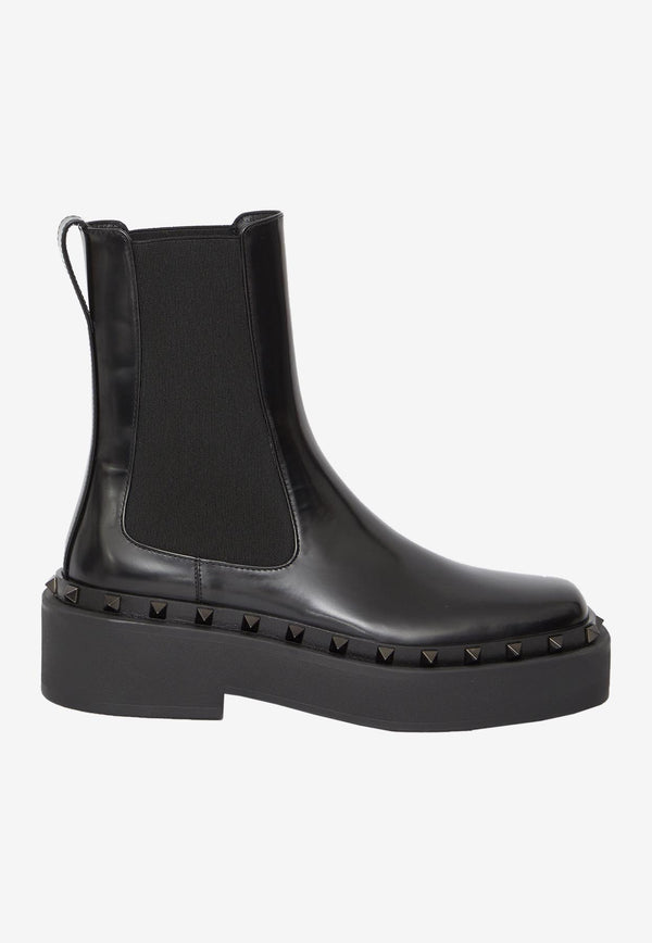 Valentino Rockstud M-Way Beatle Boots 3W0S0HE0-DKP-0NO Black