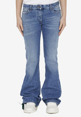 Off-White Low-Rises Flared Jeans OWYA061F23DEN001--4500