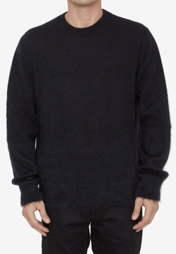 Off-White Arrow Sweater in Mohair Blend OMHE170F23KNI001--1061