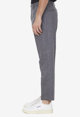 PT Torino Slim-Leg Wool Pants Gray CO0RFZ1Z00FWD-CM14-0250