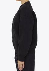 Alexander Wang Logo Knitted Pullover Sweatshirt 4KC4231020--001