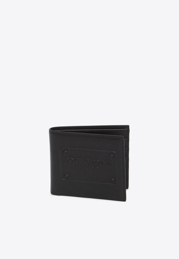 Dolce & Gabbana Logo Leather Bi-Fold Wallet BP1321-AG218-80999