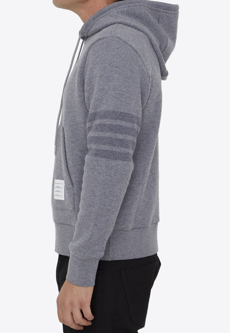 Thom Browne Classic 4-Bar Stripe Detail Hooded Sweatshirt MJT390A-J0088-055