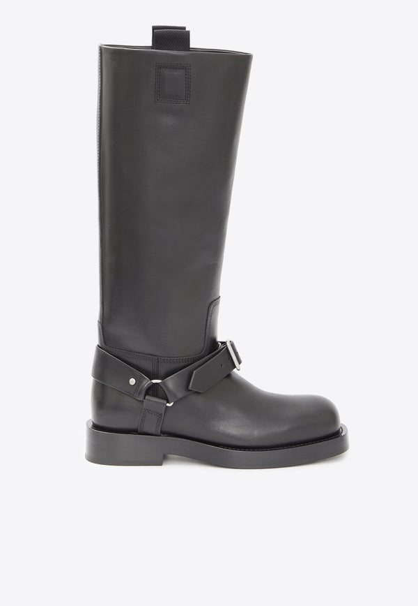 Burberry Saddle Knee-High Boots in Calf Leather 8075379--A1189