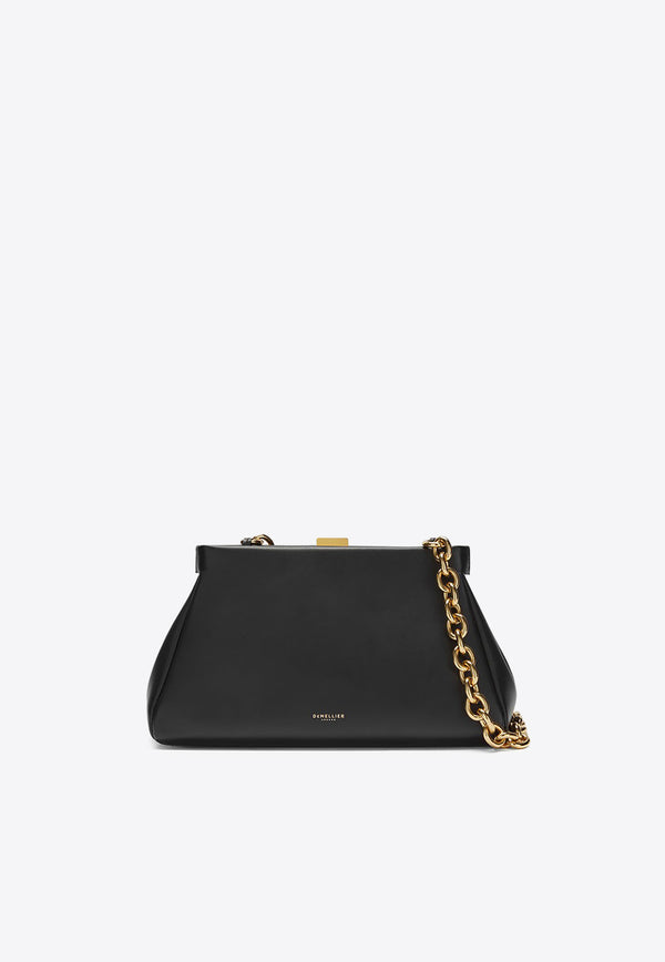 DeMellier London The Cannes Chained Shoulder Bag N102BLACK